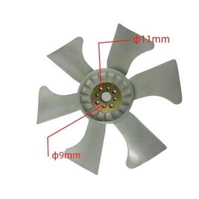 Lebensmittel Getränke Gabelstapler Teile Kühlerventilator Klinge Kunststoff Für ISUZU 4JG2 8-94483-894-0