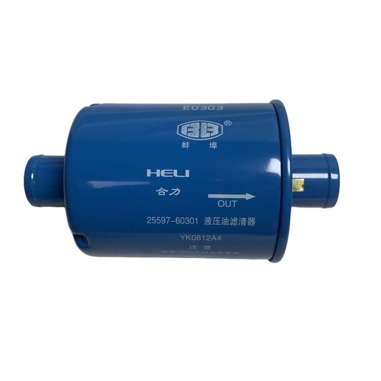 Ersatzteile für Gabelstapler 25597-60301 YK0812A4 Hydraulischer Ölfilter Garantie und Konstruktion